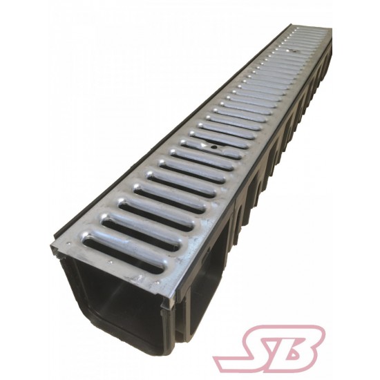 Folyóka HURRICANE horganyzott ráccsal 1 méteres magas 13x12 Folyóka HURRICANE horganyzott ráccsal 1 méteres magas 13x12